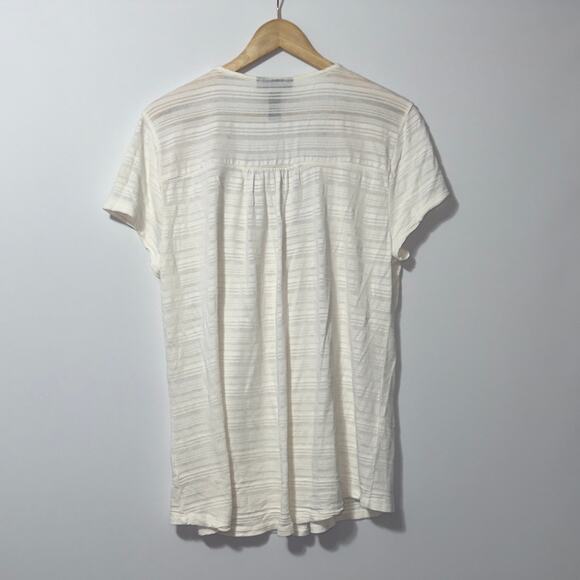 Style & Co white tassel blouse women’s size large - Picture 2 of 6